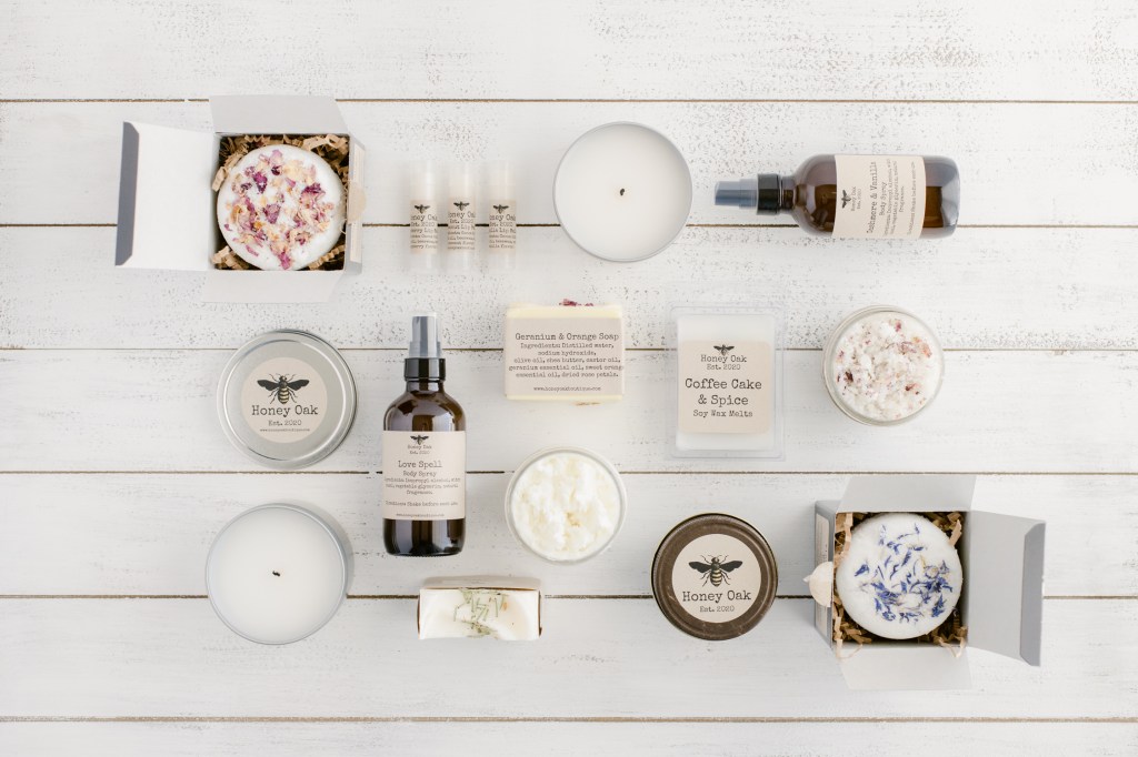 Honey Oak product photoshoot photographed by Brenda Landrum of Castle Pines, Colorado