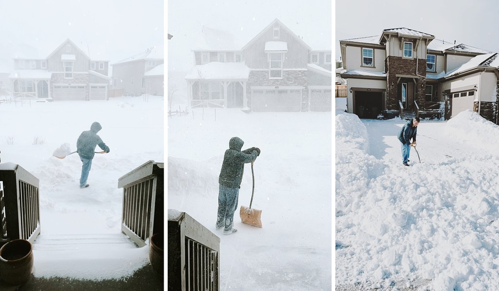 March 2021 Colorado Snow Storm, Castle Rock