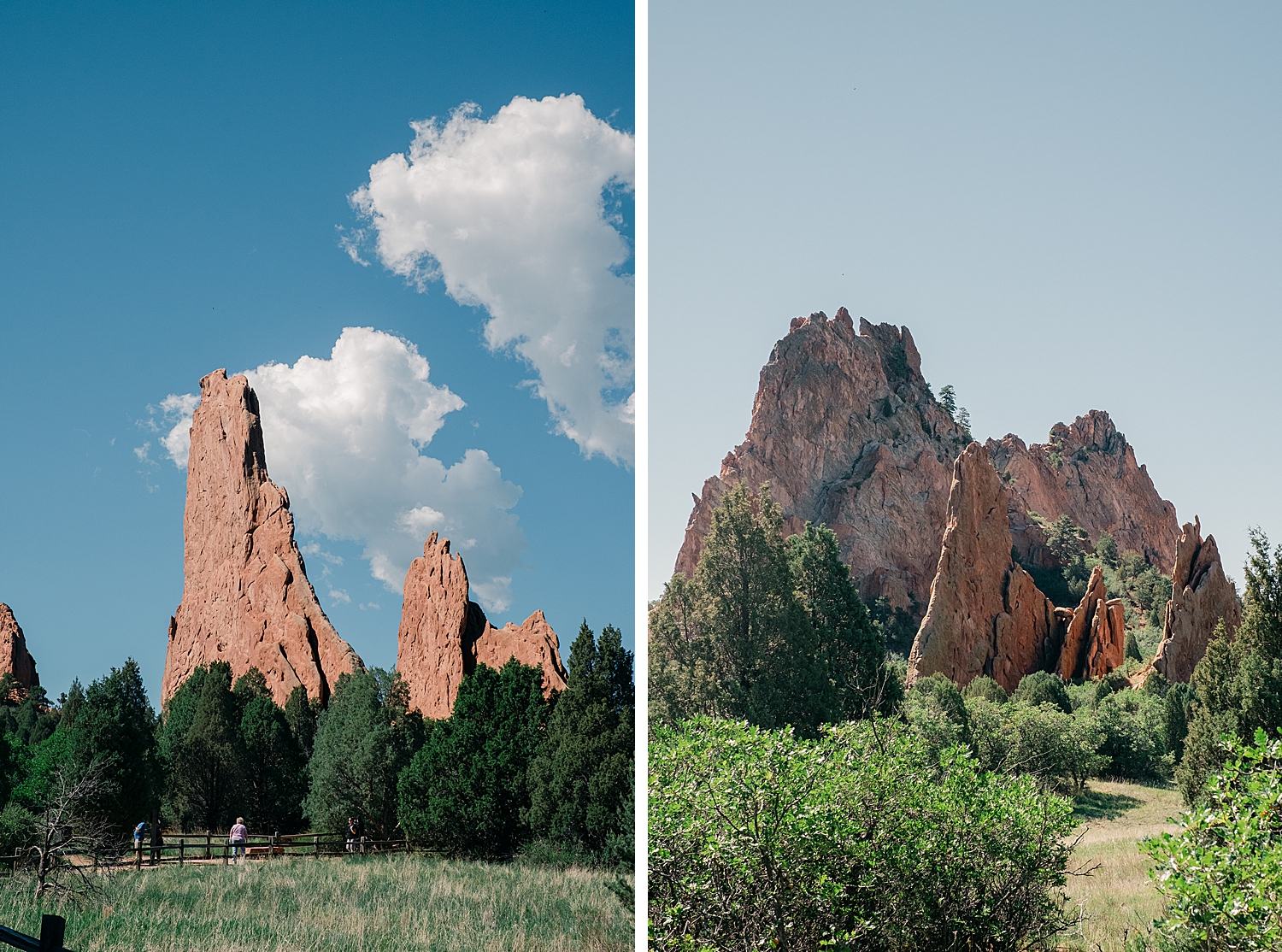 Garden of the Gods in Colorado Springs, Landscape Photography by Brenda Landrum.