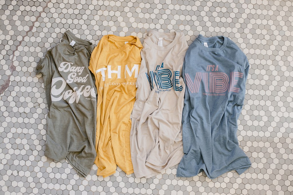 The Heirloom Market T-shirt Collection, Branding Photography by Brenda Landrum