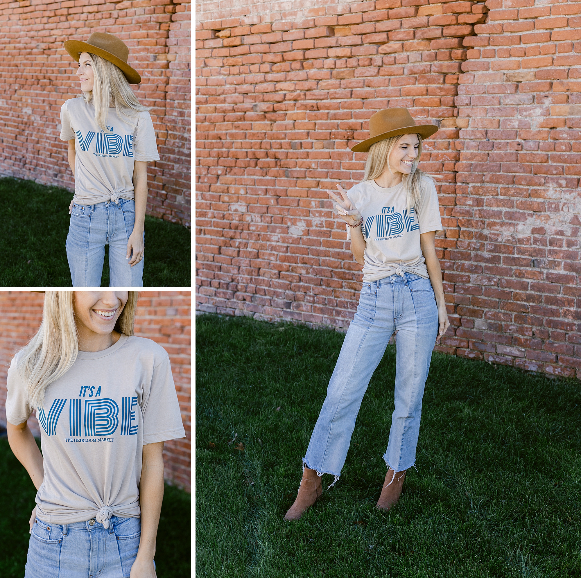 The Heirloom Market T-shirt Collection, Branding Photography by Brenda Landrum