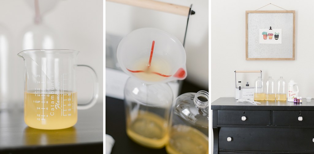 How to divide Young Living Thieves Laundry Detergent