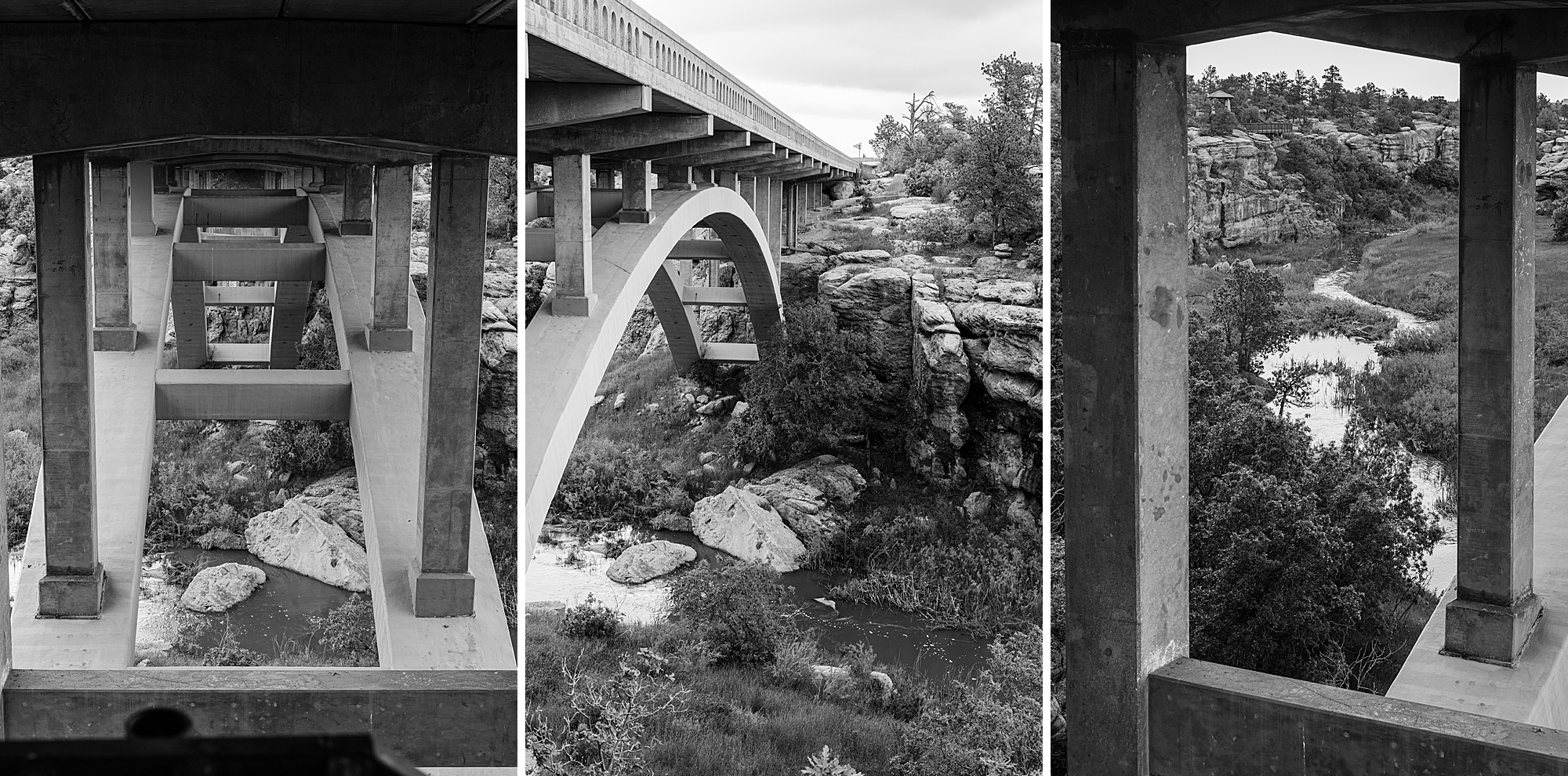 Castlewood Canyon State Park in Franktown, Colorado. East Canyon Trail June 2023