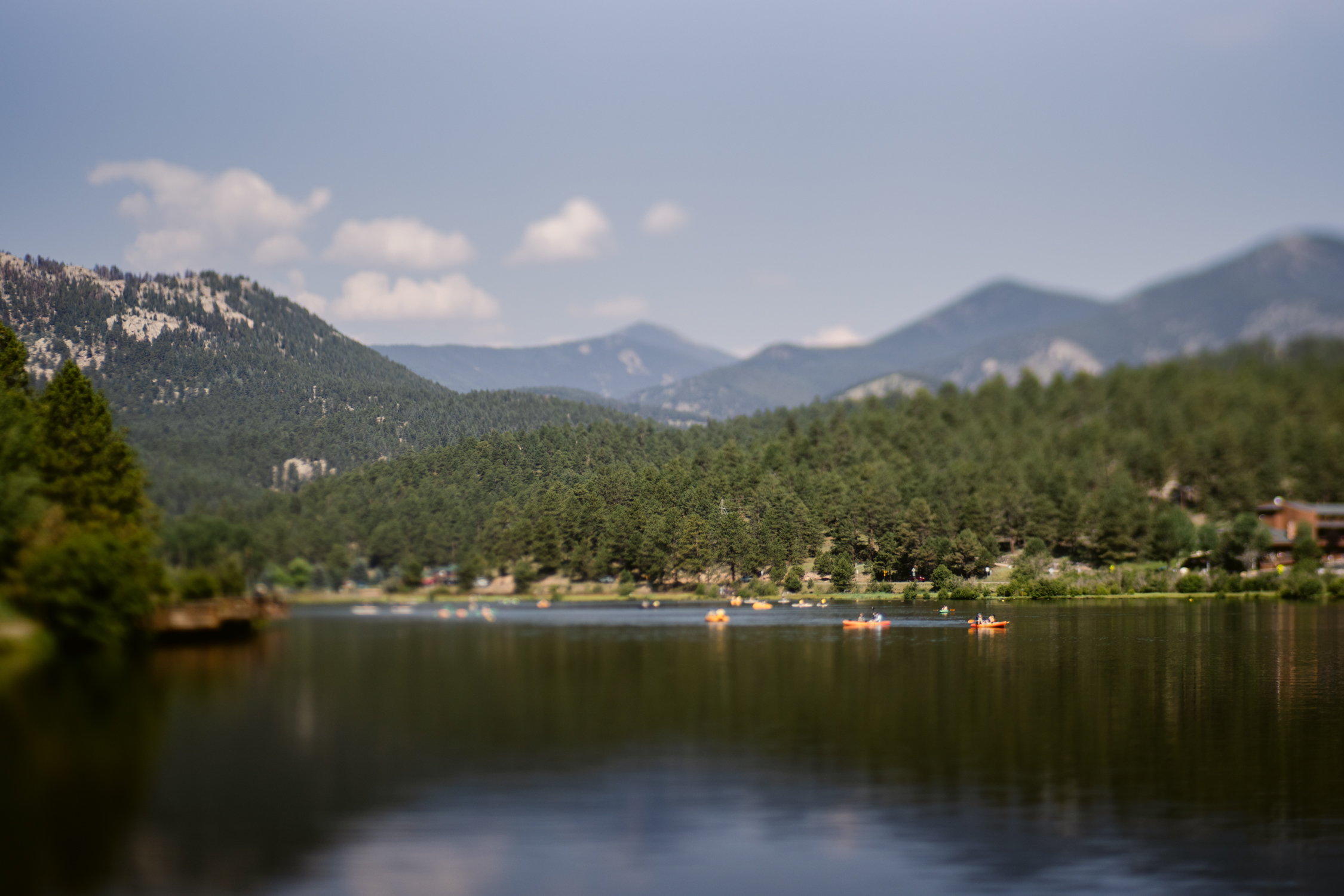 Evergreen Lake Trail, Lensbaby Edge 80, Tilt Shift, photographed by Brenda Landrum