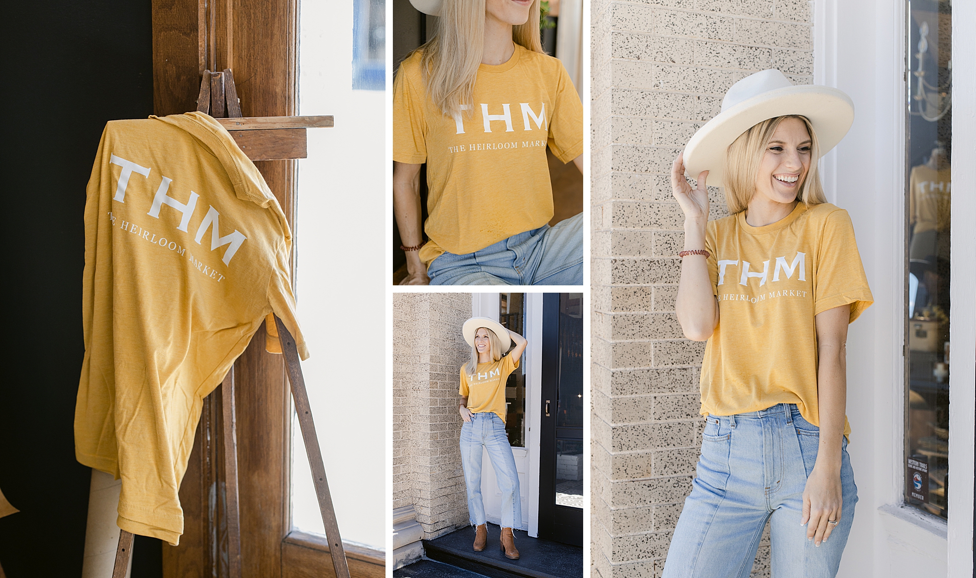 The Heirloom Market T-shirt Collection, Branding Photography by Brenda Landrum