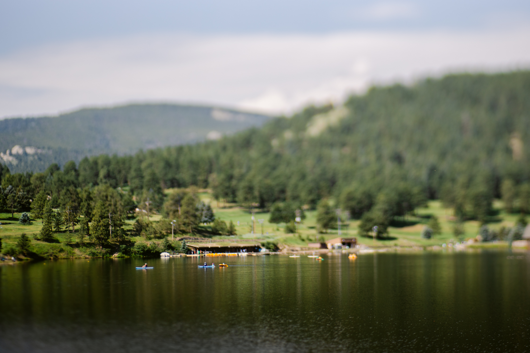 Evergreen Lake Trail, Lensbaby Edge 80, Tilt Shift, photographed by Brenda Landrum