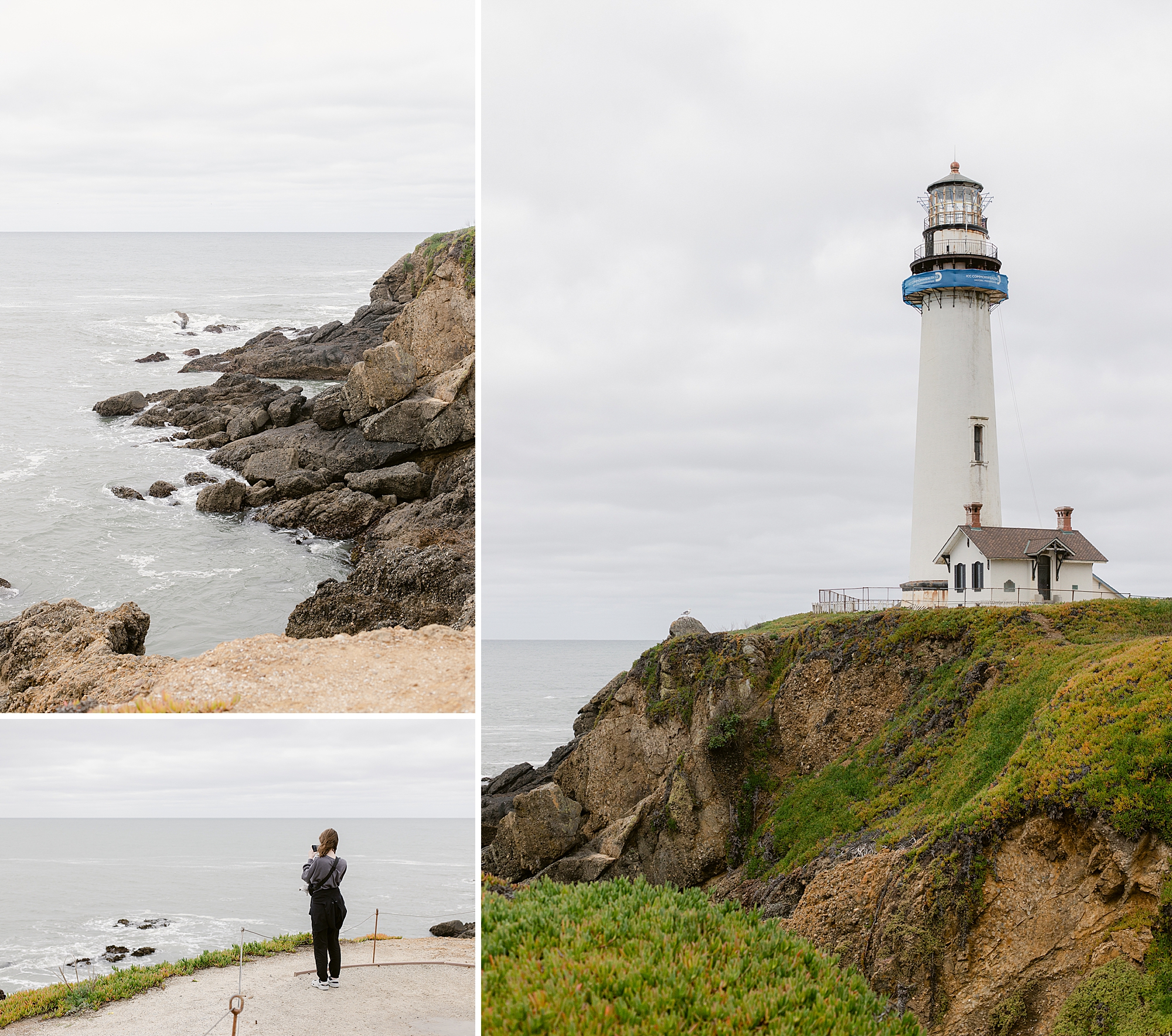 Pigeon Point Lighthouse along California Coastal Highway 1
