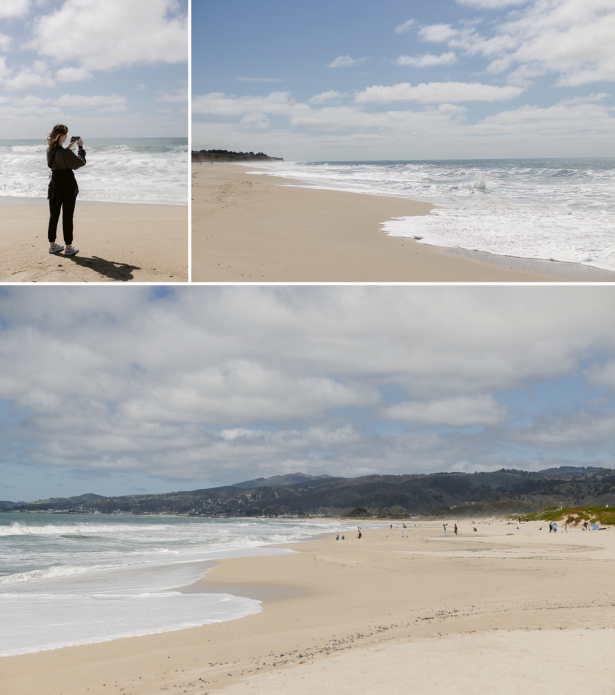 Half Moon Bay State Beach photographed by Brenda Landrum Photographer
