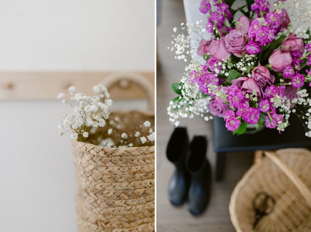 A February Bouquet of flowers to brighten up a winter day in Colorado photographed by Floral Photographer Brenda Landrum