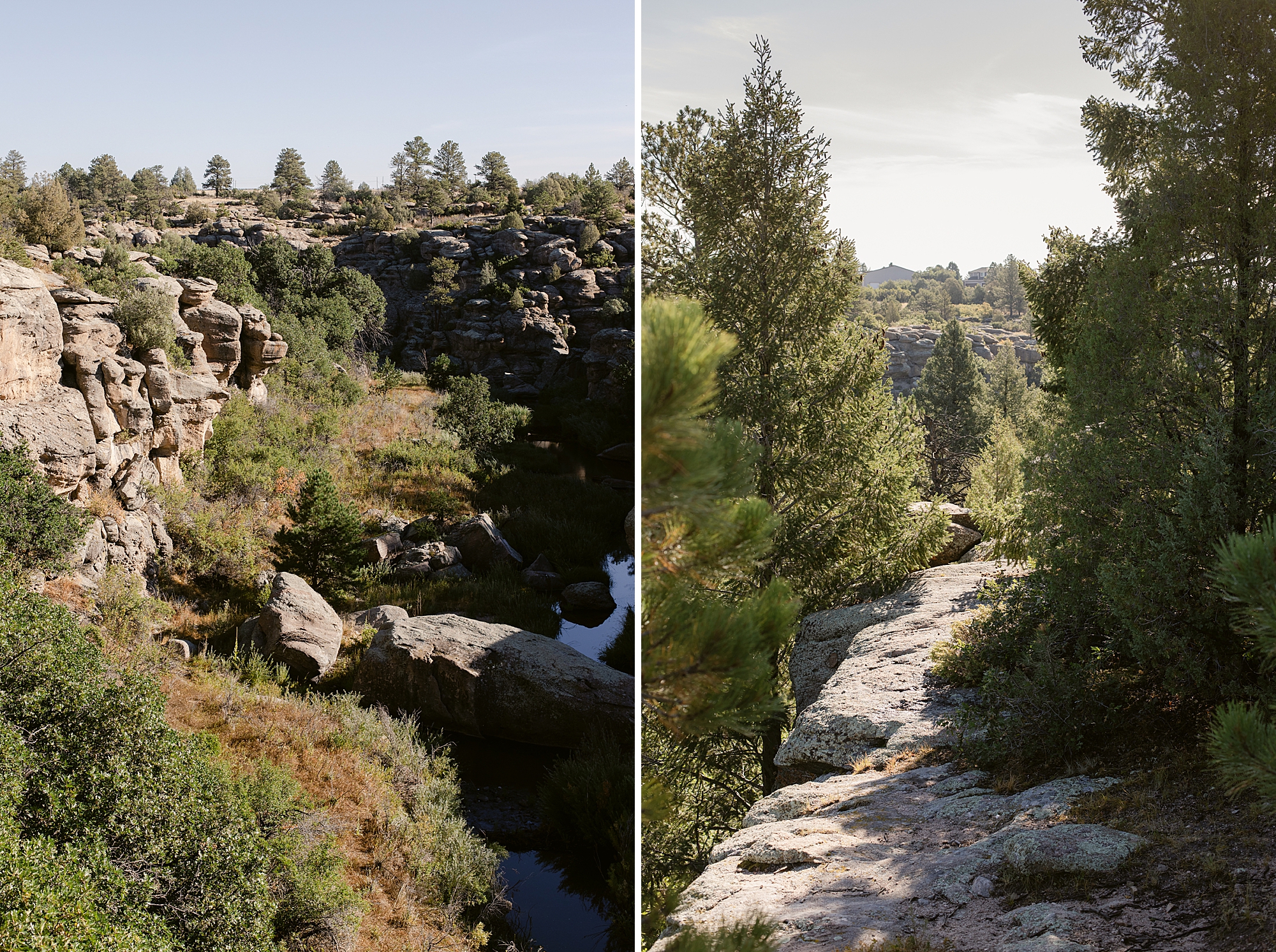 Castlewood Canyon State Park near Franktown, Colorado